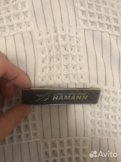 Эмблемы bmw hamann оригинал