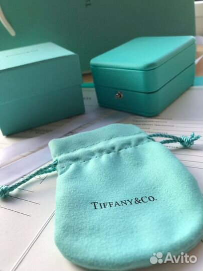 Упаковка Tiffany серьги