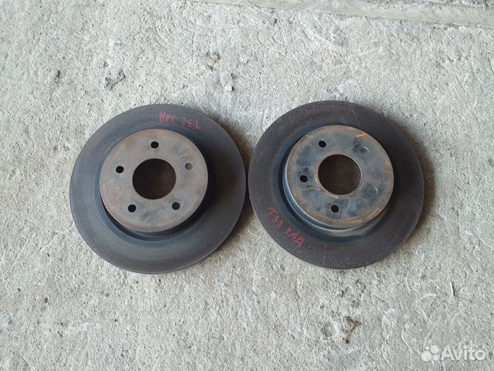 Диск тормозной задний Nissan X-Trail T32