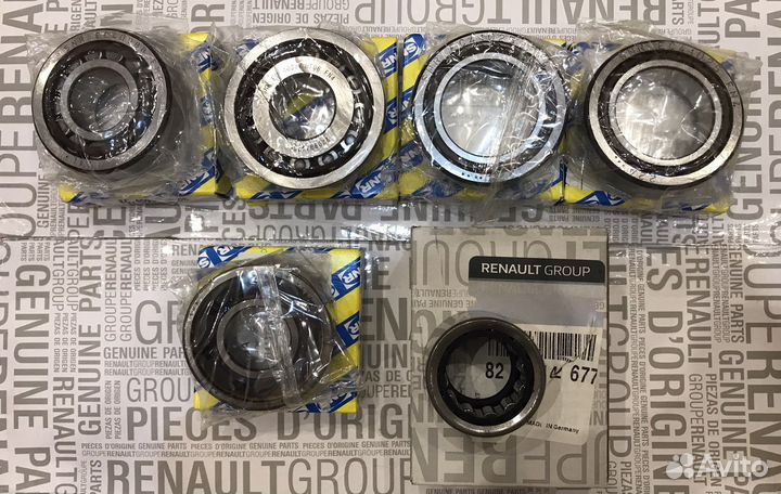 Подшипники Кпп Рено Ларгус Веста Дастер Ниссан