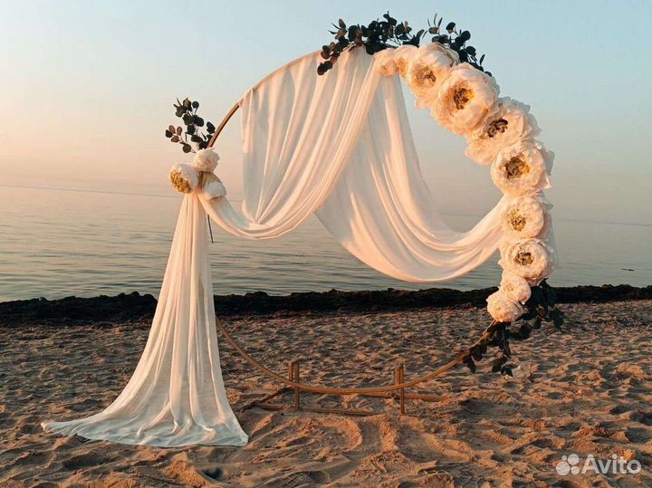 Фотозона свадебная арка декор аренда