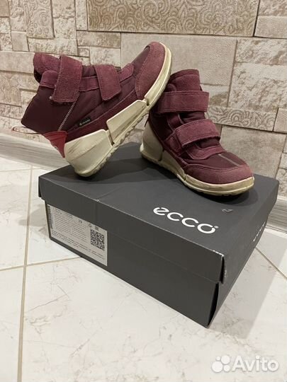 Ботинки зимние для девочки Ecco