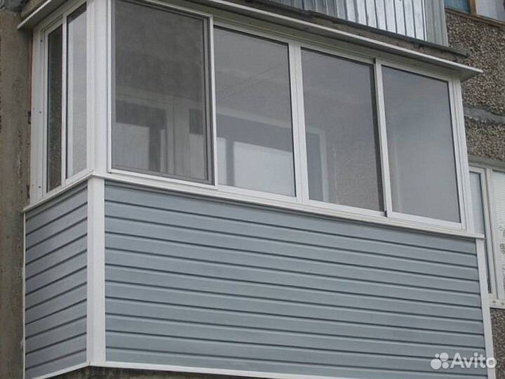 Остекление балконов и лоджий