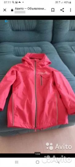 Ветровка для девочки