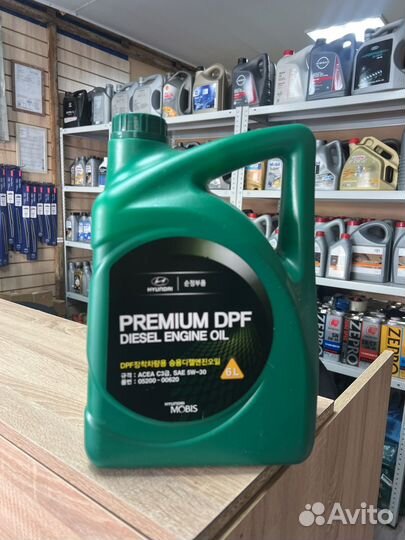 Масло нyundai premium DPF 5W30
