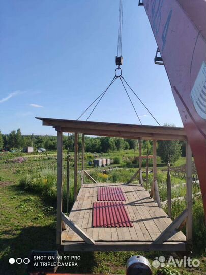 Услуги крана манипулятора