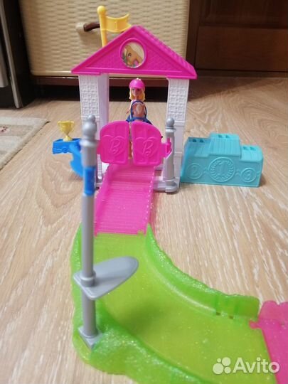 Набор барби на скачках