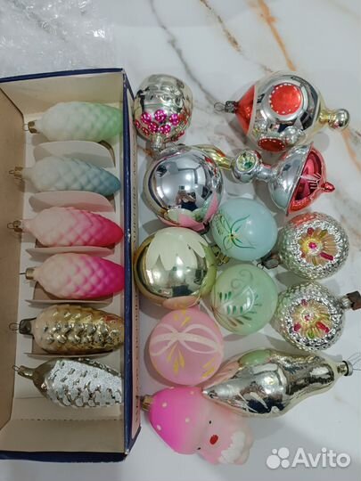 Елочные игрушки СССР