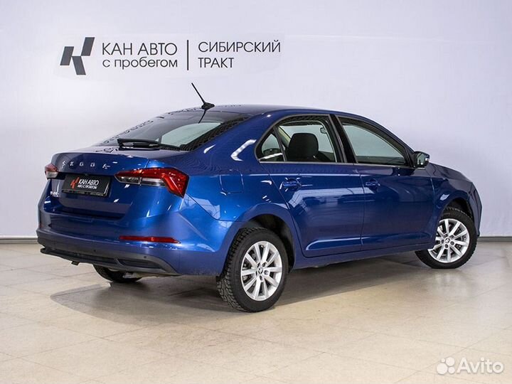 Skoda Rapid 1.6 AT, 2020, 91 628 км