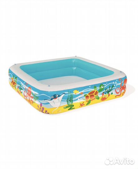 Бассейн детский bestway с навесом