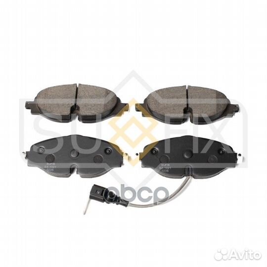 Дисковые тормозные колодки перед прав/лев S