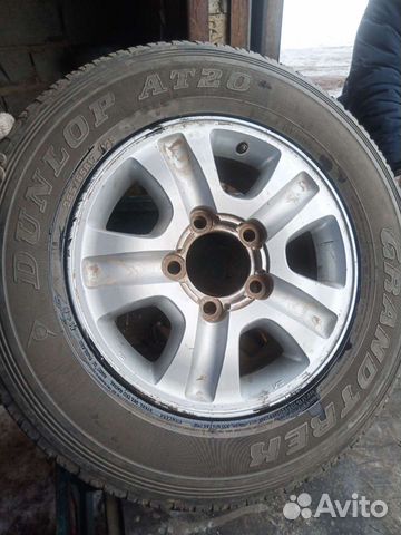 R17 Dunlop Grandtrek AT2 265/65, PCD 5x150 DIA 110