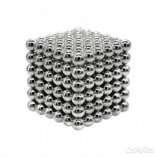 Неокуб (магнитные шарики), 216 шт, стальной
