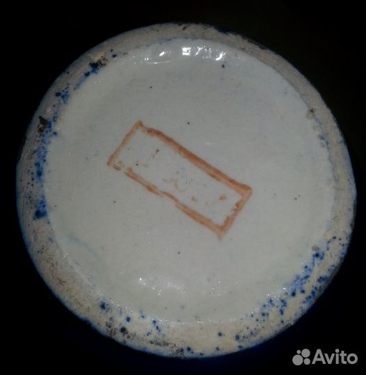 Фарфоровый графин ручная роспись.Кобальт.Объём 750