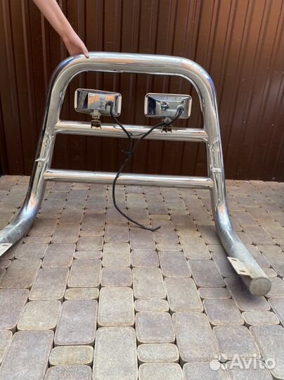 Кенгурятник на nissan patrol