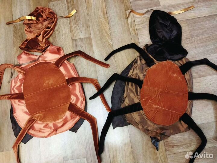 Костюм карнавальный таракан, жук зелёный