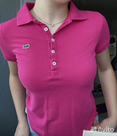 Lacoste polo женские