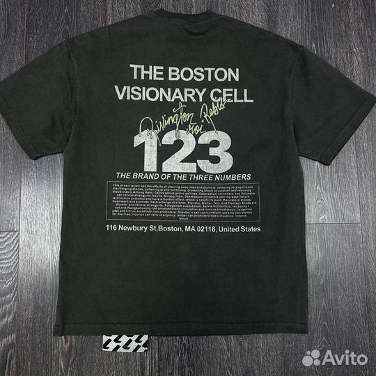 Футболка «123 boston»