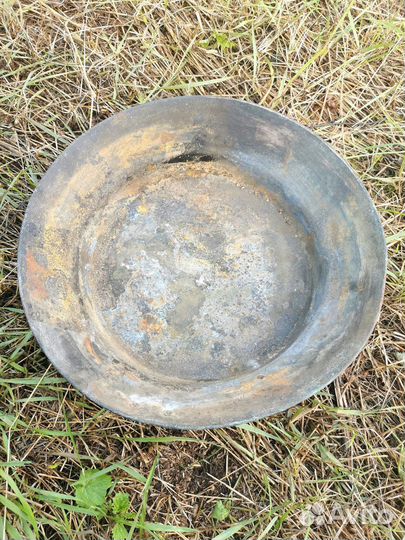 Латунный таз