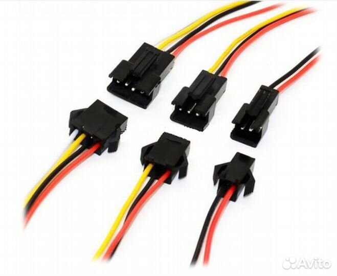 JST SM папа+мама коннектор 4P