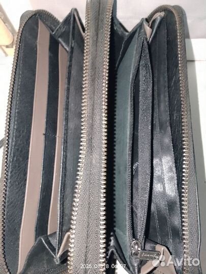 Кошелек мужской натуральная кожа