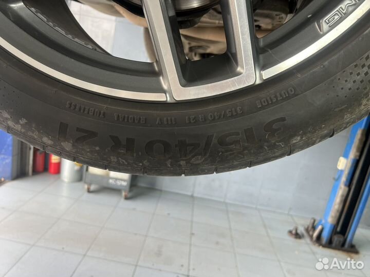 Continental ContiSportContact 6 275/45 R21 и 315/40 R21
