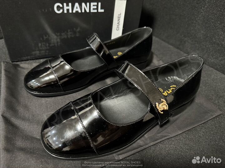 Туфли босоножки женские Chanel Mary Janes