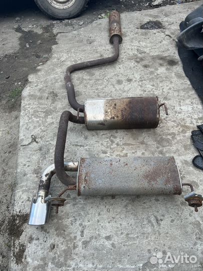 Глушитель в сборе Опель Астра J