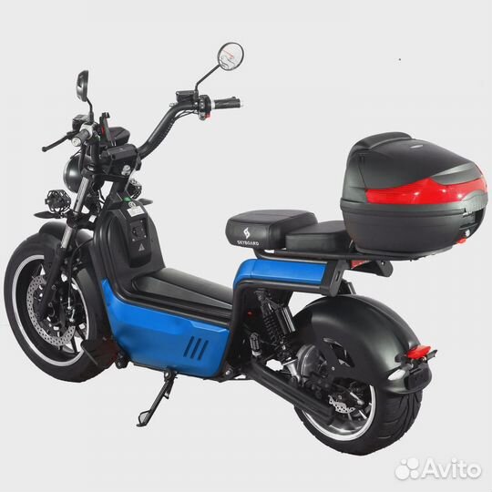 Электроскутер Skyboard BR100-5000 blue (Amur)