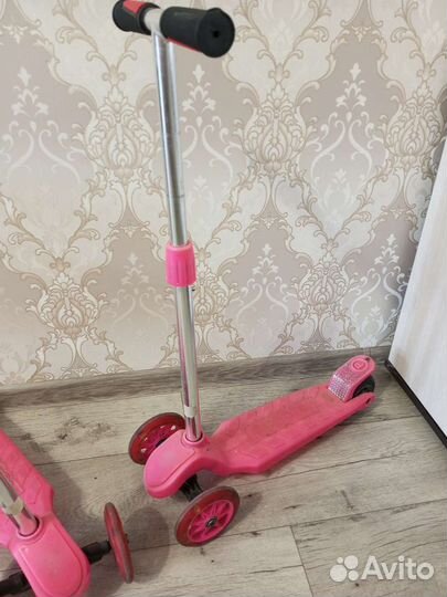 Самокат детский трехколесный бу