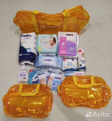 Готовая сумка в роддом