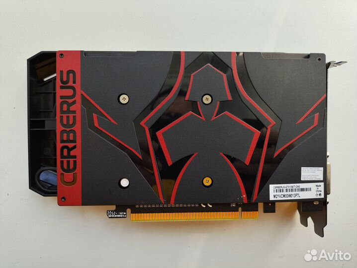 Видеокарта Asus Cerberus GTX 1050 Ti