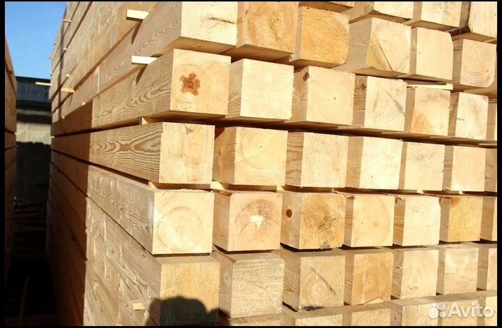 Брус только оптом: в наличии 3000м3, дисковое пил
