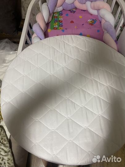 Матрас детский круглый