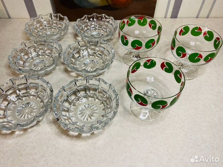 Посуда СССР Креманки