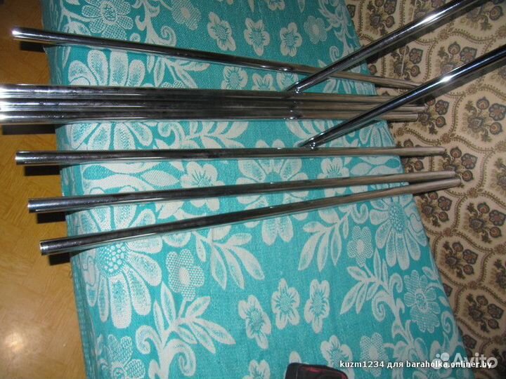 Трубки хромированные для мебели d25