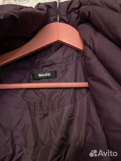 Пуховик женский длинный 46 размер