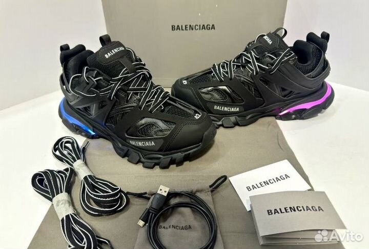 Кроссовки Balenciaga Track LED + носки