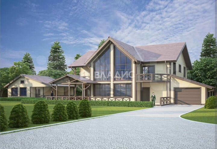 Дом 314 м² на участке 20 сот.