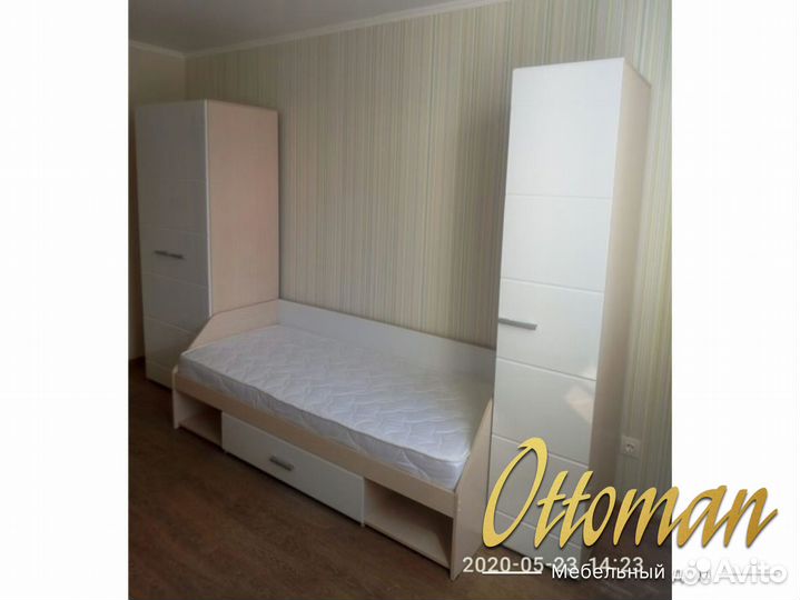 Кровать детская Симба 1,9х0,8м с матрасом