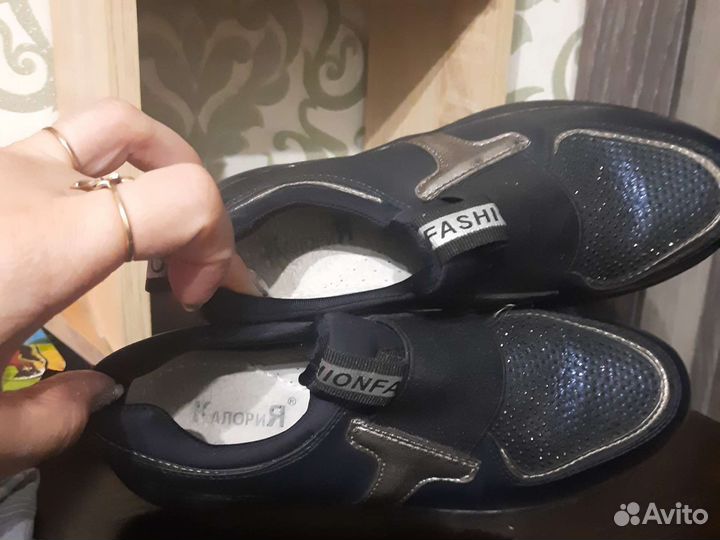 Туфли на девочку 34 размер