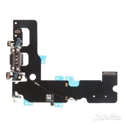 Шлейф с разъёмом зарядки, гарнитуры и антенной для
