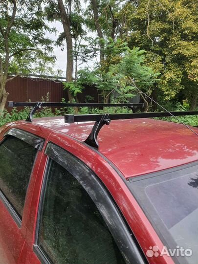 Релинги на крышу renault logan, sandero