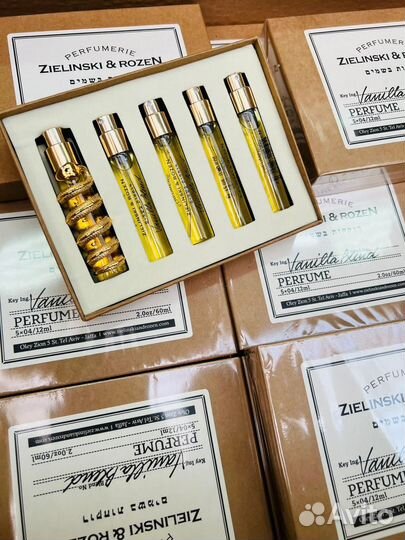Zelinski rozen Vanilla blend 5*12 ml набор