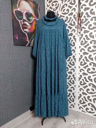 Платья С хомутом единый размер до 62