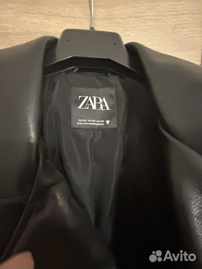 Кожанка zara
