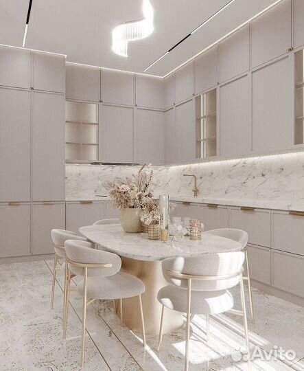 Встраиваемый кухонный гарнитур