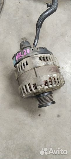 Генератор nissan 23100en000 c двигателя MR20