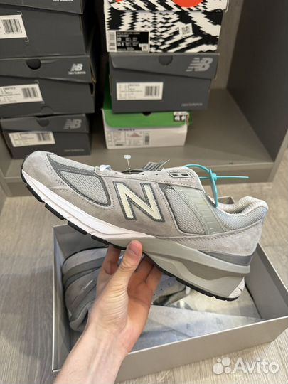 Кроссовки New Balance 990v5 «Grey» (оригинал)