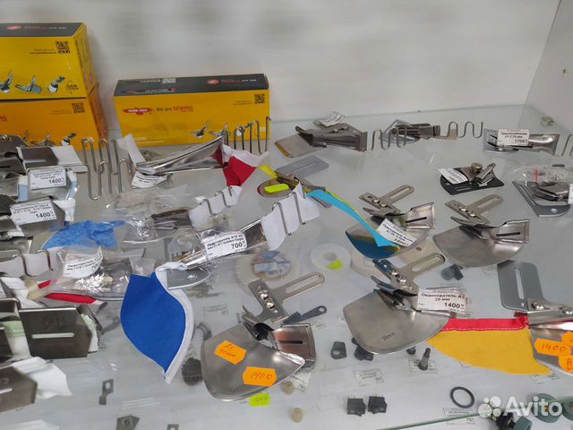 Окантователь, приспособления, для швейных машин